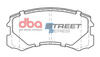 Přední brzdové destičky DBA Brake Pads Street Series Ceramic - DB1455SS MITSUBISHI Lancer