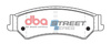 Zadní brzdové destičky DBA Brake Pads Street Series Ceramic - DB1675SS FORD Aust NZ S.Africa Fairmont BF V8 Falcon Territory
