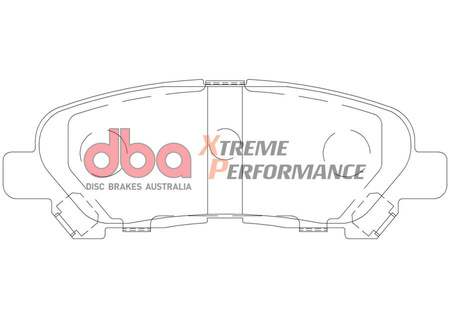 Zadní brzdové destičky DBA Brake Pads Xtreme Performance - DB2005XP TOYOTA Highlander