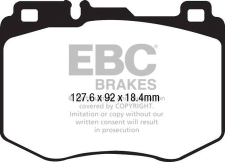 DPX2210 - Sada brzdových destiček Série ULTIMAX2 EBC Brakes