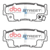 Přední brzdové destičky DBA Brake Pads Street Series Ceramic - DB1134SS SANTANA S410 S413 Vitara SUZUKI TA01 TA02 TV01 TV02 Van X-90 LA115 LB115