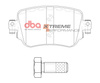 Zadní brzdové destičky DBA Brake Pads Xtreme Performance - DB15009XP AUDI A1 8X GB Q3 8U quattro S1 SEAT Alhambra 7N Leon 5F X-PERIENCE SKODA Octavia 5E VOLKSWAGEN Caddy Alltrack Life Maxi Polo AW Sharan