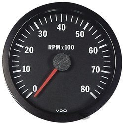 Obrotomierz 0-8000 RPM VDO VISION