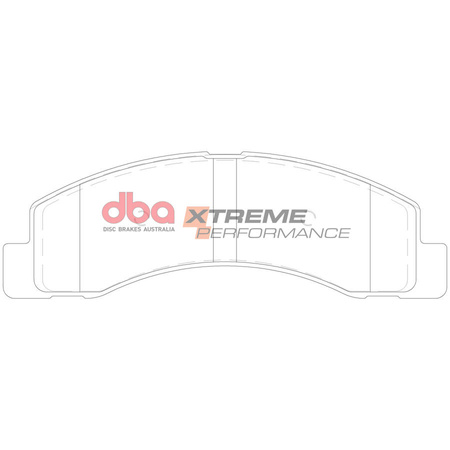 Přední brzdové destičky DBA Xtreme Performance - DB1731XP