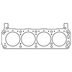 Těsnění hlavy Cometic HG Ford SB Windsor Non SVO 4.000" Copper .043"