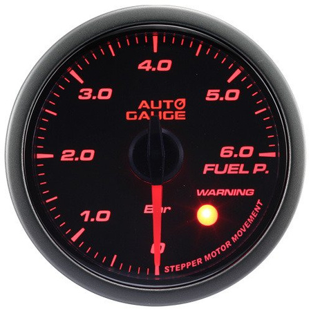 Indikátor Auto Gauge tlak paliva - VAROVÁNÍ PŘED KOUŘEM