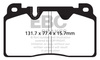 DPX2168 - Sada brzdových destiček Série ULTIMAX2 EBC Brakes