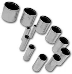 89mm O/D 500mm dlouhý hliníkový spojovací kus hadice