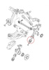 Pouzdra zadního kloubu - MPBS: 0601788 Audi A4 B6, B7, Seat Exeo,