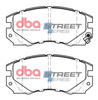 Přední brzdové destičky DBA Brake Pads Street Series Ceramic - DB1219SS SUBARU Impreza Legacy BC3 BC5 BC7 BD5 BD7 BF3 BF5 BF7 BG5 BG7