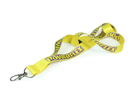 Šňůrka Powerflex s bezpečnostním klipem Polyuretanové pouzdro Powerflex Road Series Merchandise Powerflex Merchandise LANYARD