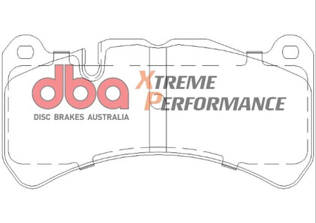 Přední brzdové destičky DBA Brake Pads Xtreme Performance ECE R90 certified Hawk HB616x.607 - DB1845XP FORD Aust NZ S.Africa Territory LEXUS IS-F MASERATI GranCabrio GranTurismo Quattroporte M139 MERCEDES-BENZ CLK C209 DTM AMG CLK55 CLK63 SLK R171 SLK55