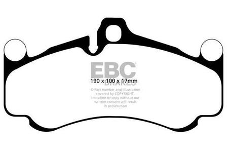 DP32094C - Sada brzdových destiček Série REDSTUFF EBC Brakes
