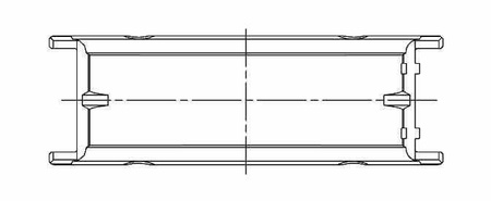 Plášť hlavního ložiska ACL BMW M40/42/43/44 0.025mm