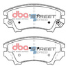 Přední brzdové destičky DBA Brake Pads Street Series Ceramic - DB1925SS CHEVROLET Camaro 5th Gen Malibu OPEL Astra J GTC Cascada Insignia Zafira Tourer SAAB 9-5 VAUXHALL