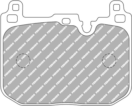 Přední brzdová destička Ferodo Racing DSUNO FCP4872Z MINI F55 F56 CLUBMAN F54 Convertible F57 COUNTRYMAN F60 