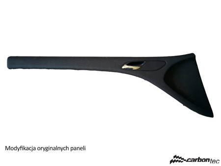 Karbonové dveřní panely na BMW E46 Coupé