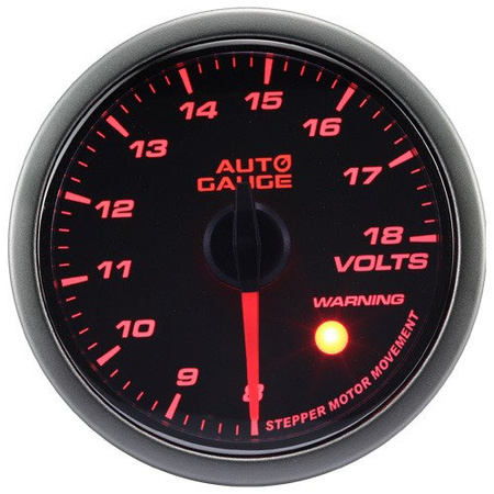 Indikátor Auto Gauge napětí VOLT - VAROVÁNÍ PŘED KOUŘEM