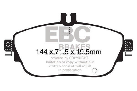 DP32165C - Sada brzdových destiček Série REDSTUFF EBC Brakes