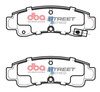 Zadní DBA brzdové destičky Street Series Ceramic - DB1118SS