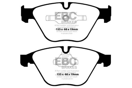 DPX2006 - Sada brzdových destiček Série ULTIMAX2 EBC Brakes