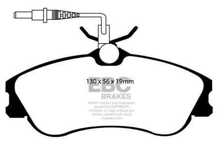 DP21104 - Sada brzdových destiček Série GREENSTUFF EBC Brakes