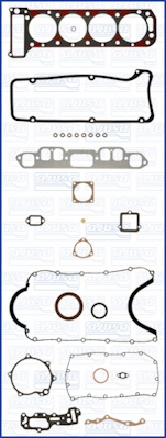 Kompletní sada těsnění Ajusa Opel 2.4L 8v - CIH (C24NE)