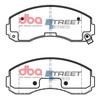 Přední brzdové destičky DBA Street Series Semi-metallic - DB1817SS