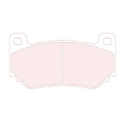 Brzdové destičky Carbone Lorraine RC5 - Mitsubishi Lancer Evo X 2,0 Turbo (07-)