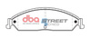 Přední brzdové destičky DBA Brake Pads Street Series Ceramic - DB1473SS FORD Aust NZ S.Africa Fairmont BA BF V6 V8 Falcon Territory