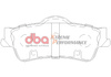 Zadní brzdové destičky DBA Brake Pads Xtreme Performance Hawk HB607x.616 - DB1766XP BITTER Vero CHEVROLET M.East S.Africa HOLDEN Aust NZ HSV