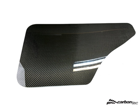 Karbonové dveřní panely na BMW E46 Coupé