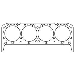 Těsnění hlavy Cometic HG SBC Gen1 18/23 degr 4.165" Copper .043"