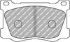 Přední brzdová destička Ferodo Racing DS2500 FCP4671H HYUNDAI Equus / Centennial