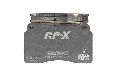 DP82070RPX - Sada závodních brzdových destiček Série RP-X Racing EBC Brakes