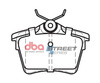 Zadní brzdové destičky DBA Brake Pads Street Series Ceramic - DB2033SS CITROEN C5 PEUGEOT 407 Coupe 607