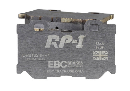 DP81824RP1 - Sada závodních brzdových destiček Série RP-1 Racing EBC Brakes