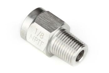 Adaptér Haltech M10 x 1,0 na 1/8 NPT vhodný pro lis na kapaliny Bosch - HT-010922