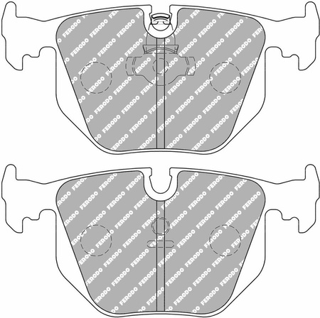Zadní brzdová destička Ferodo Racing DS1.11 FCP1483W BMW 3 E46 Convertible Coupe Touring 5 E34 E39 7 E38 X3 E83 X5 E53 Z4 E85 Z8 LAND ROVER Range Rover III LM 