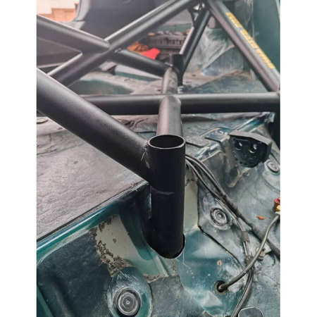 Rozpěrná tyč BMW E46 - Zadní 6bodový X-BRACE