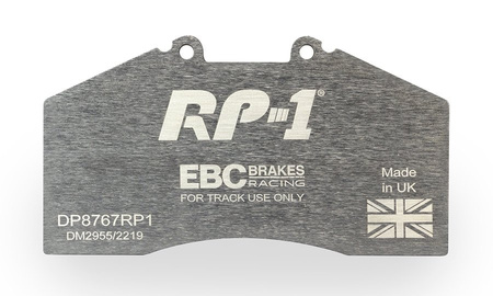 DP8767RP1 - Sada závodních brzdových destiček Série RP-1 Racing EBC Brakes
