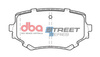 Přední brzdové destičky DBA Brake Pads Street Series Ceramic - DB1312SS SUZUKI Grand Vitara TD11W TD31W Van
