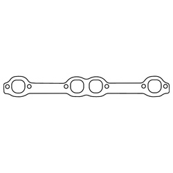 Cometic Těsnění hlavy Výfuk Gasket Chevy SB V8