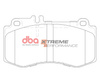 Přední brzdové destičky DBA Brake Pads Xtreme Performance - DB15103XP MERCEDES-BENZ E-Class W212 E400 4Matic E500 Estate S212