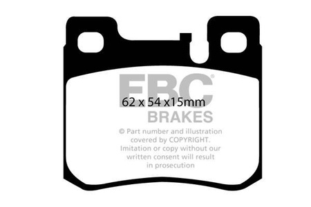 DP31026C - Sada brzdových destiček Série REDSTUFF EBC Brakes