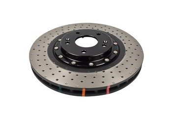 Přední brzdový kotouč DBA 5000 series - Křížově vrtané/prohlubně - DBA53146BLKXD HYUNDAI i-30 N PD