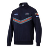Sparco MARTINI RACING Mikina s polovičním zipem