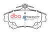 Přední brzdové destičky DBA Brake Pads Street Series Ceramic - DB1381SS MITSUBISHI Carisma Colt PROTON Malaysia and Philippines Waja SMART Forfour W454 Brabus VOLVO S40 T4 V40 Mk1