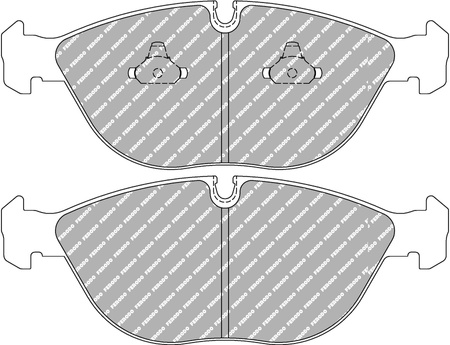 Přední brzdová destička Ferodo Racing DS2500 FCP1001H AUDI A4 Avant 8D5 B5 A8 TT Quattro BMW Z8 CHRYSLER Crossfire ZH MERCEDES C43 AMG CLK430 C208 CLK55 W211 S211 E280 E430 S210 E50 E55 4-matic R170 VOLKSWAGEN Golf 4 Passat 3B3 Variant 3B6