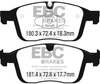 DP22296 - Sada brzdových destiček Série GREENSTUFF EBC Brakes